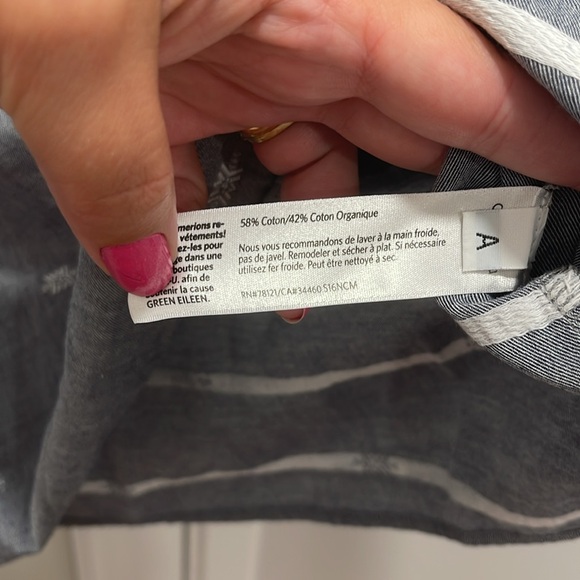 Eileen fisher EUC Chambray Denim Dress worn once - Picture 3 of 4